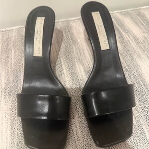 Stella McCartney Black Mules